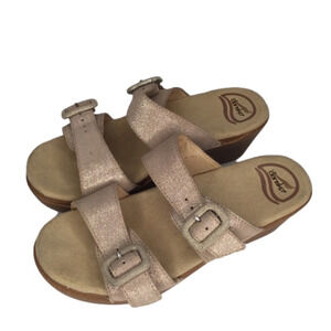 DANSKO leather‎ sabot super cute.